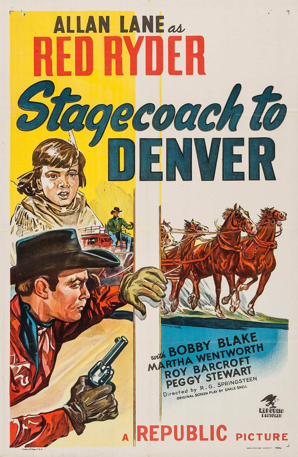 STAGECOACH TO DENVER